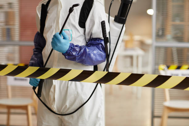 Professional Trauma Scene Cleanup technician working in Brooklyn, IA